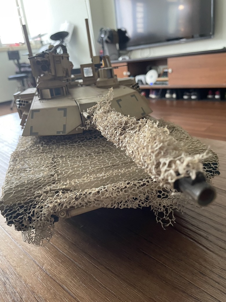 1/16 Tamiya (56041) US M1A2 Abrams 美軍M1艾布蘭主力戰車 Full Optional RC Tank Test 坦克遙控版 分享