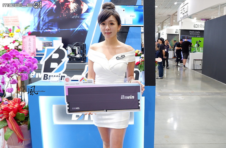 點我看大圖 windwithme COMPUTEX 2024 Connecting AI新品分享與ShowGirls