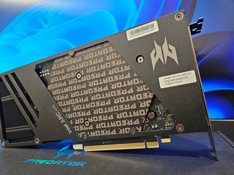 【開箱】萬元級高CP首選！16GB量大管飽！Acer Predator BiFrost Intel Arc A770 OC 顯示卡