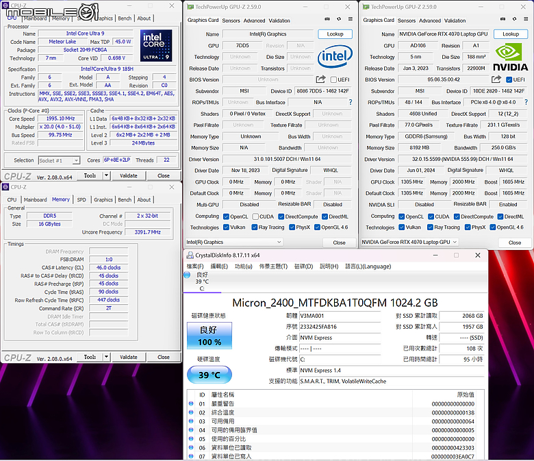 MSI Pulse 17 AI C1V 測試報告|內在比外在更吸睛的中高階效能筆電
