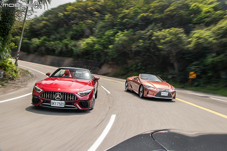 八缸配上空就是真理!Mercedes-AMG SL 55 x Lexus LC 500 Convertible x Jaguar F-Type R75 Convertible