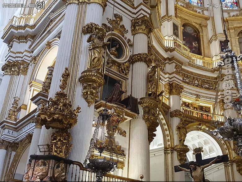 [大頭貓的海島] 格拉納達--格拉納達大教堂 阿拉伯街 (Spain: Granada Cathedral and Calle Calderería)