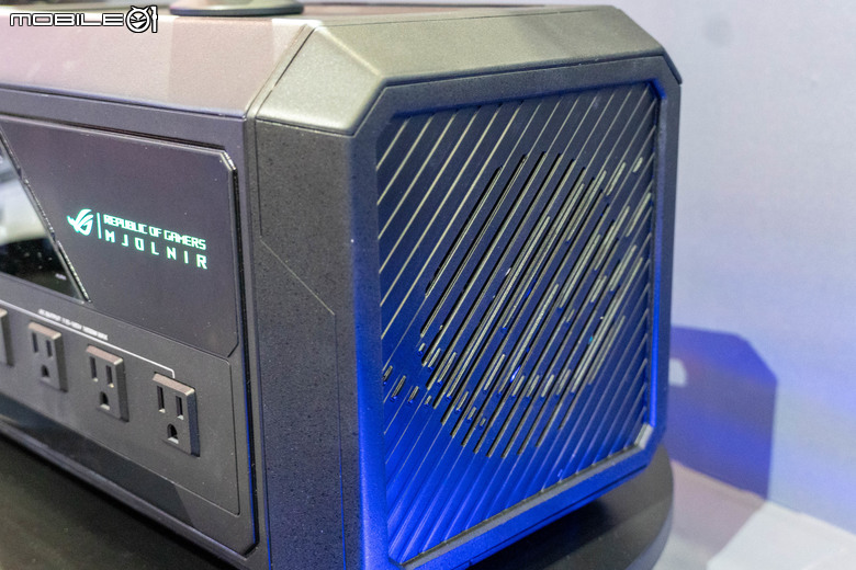 【Computex2024】ROG 展示 MJOLNIR 1200W UPS 兼戶外電源 表示可供 RTX 4080 等級 PC 一小時遊戲使用時間
