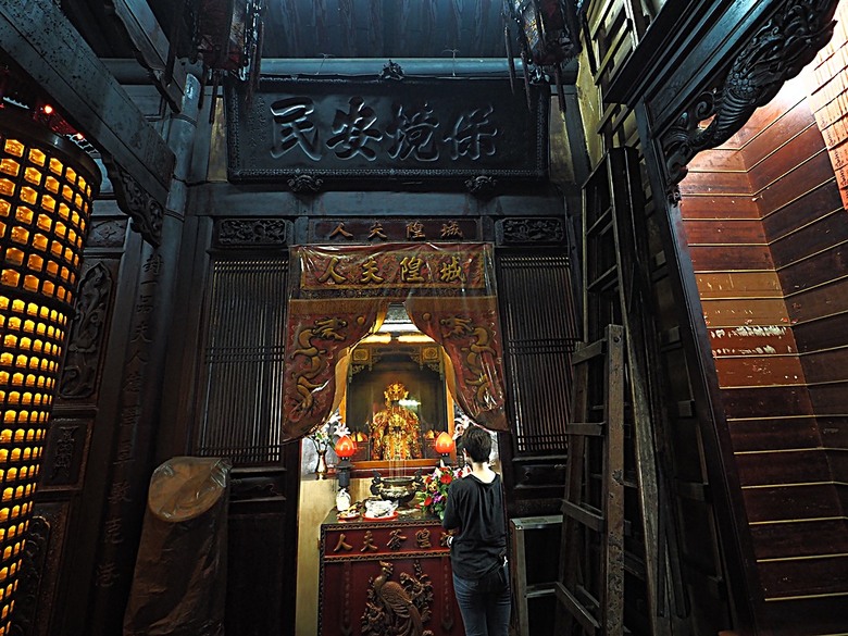 鹿港老街(隘門、友鹿軒、意和行、半邊井)、天后宮、新祖宮(勅建天后宮)、城隍廟、永安宮、三山國王廟、南靖宮，還有兌換贈品的彰化縣旅遊服務中心 — 「2024鹿港慶端陽」活動之四 — 鹿港老街與市街北段廟宇群
