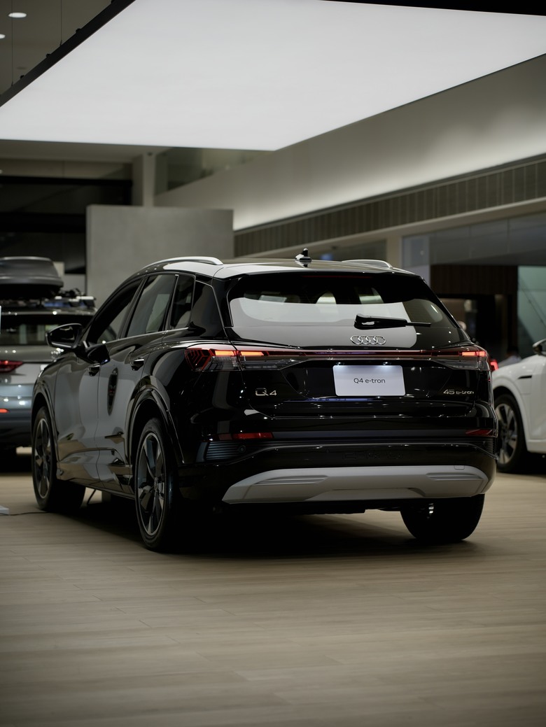 Audi Q4 e-tron 45 advanced 進化版 實車照片分享