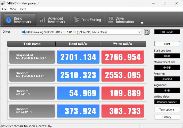 【開箱簡測】Blueendless 藍碩 M280U4 PLUS USB4 (ASM2464PD) M.2/NVMe SSD 外接盒效能簡測 (圖多)