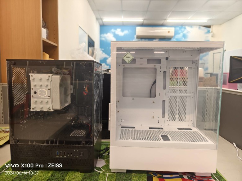 閒聊 將上市開箱 粉紅迷你 M-ATX 海砂屋(自帶RGB X3入)