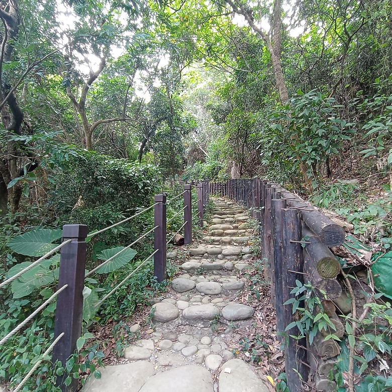 豐原公老坪蜈蚣崎登山步道，舒適遼闊低難度的登山步道