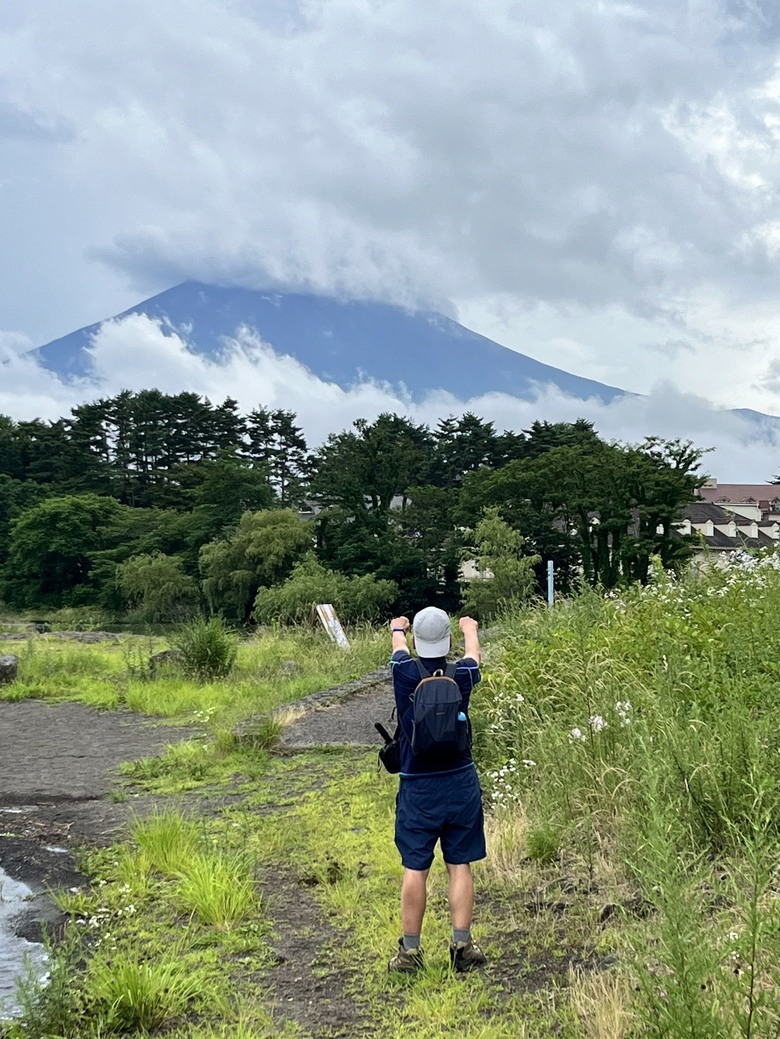 首次海外登山 - 富士山。