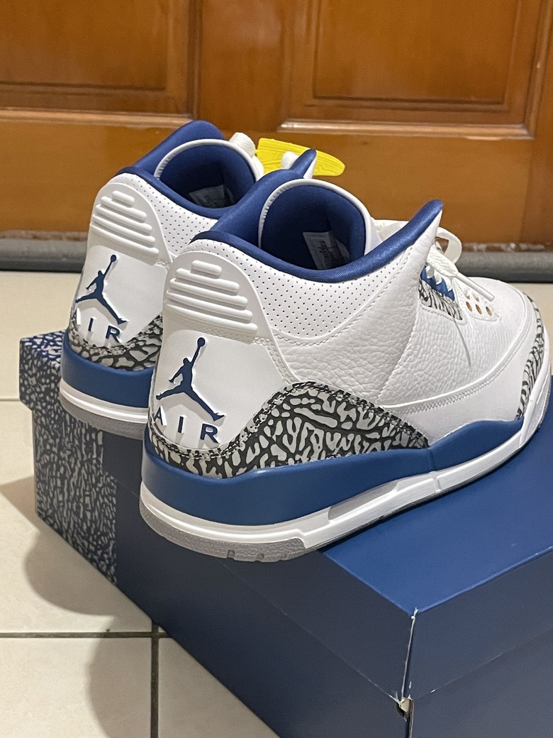 Air Jordan 3 wizards 2023 開箱