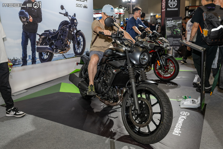【2024國際重型機車展】KYMCO兩款全新車型搶先看！KAWASAKI全新雙缸500車系首度亮相！