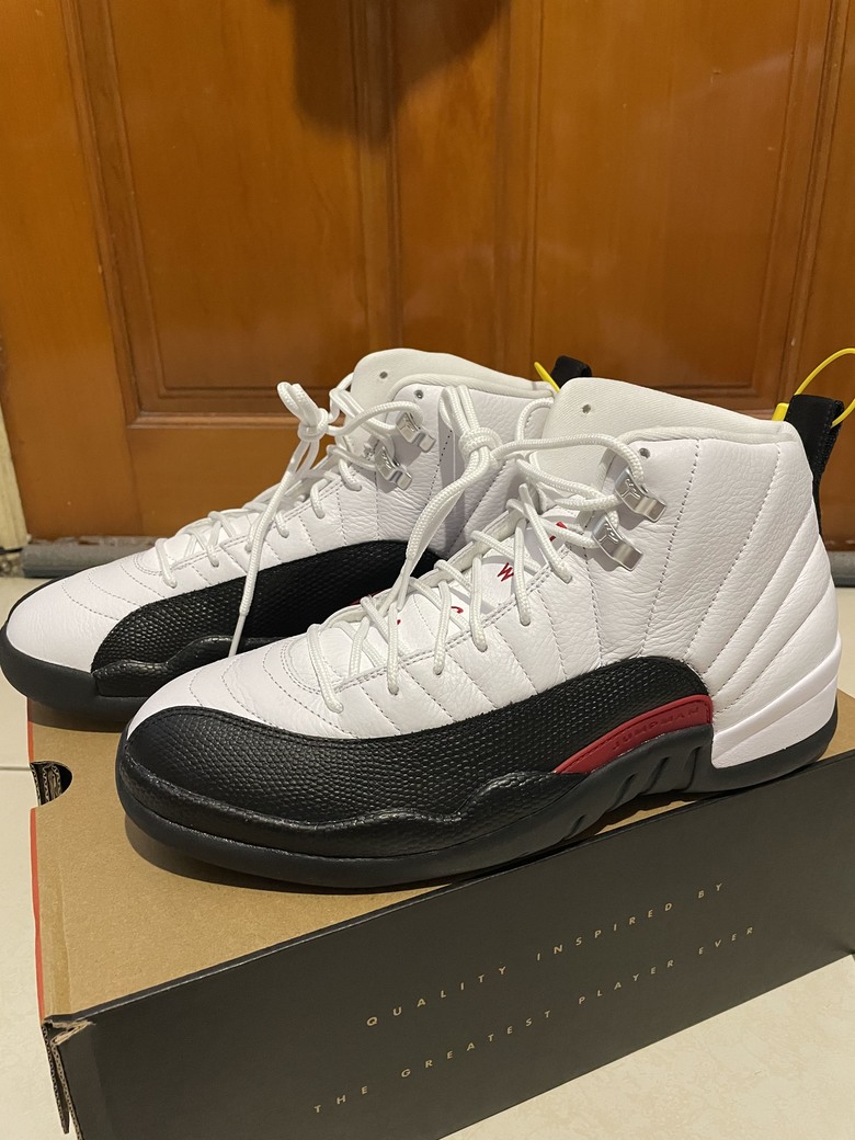 Air Jordan 12 Taxi Flip 2024 開箱