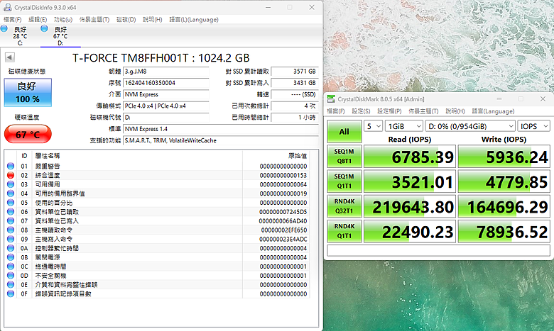 點我看大圖 【開箱】自帶石墨烯散熱片的頂速Gen4 SSD | T-FORCE G70 PRO PCIe Gen4 SSD