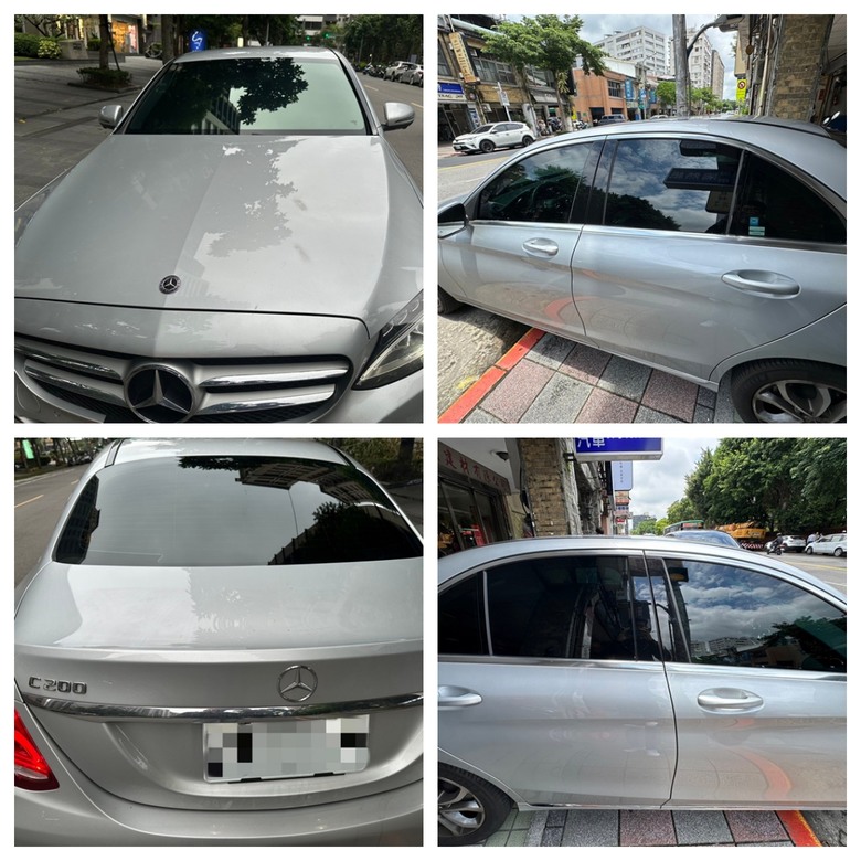 愛車C200換上新款SL+隔熱紙