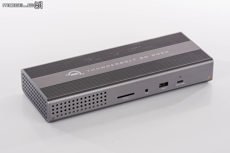 OWC Thunderbolt Go Dock 開箱試用 具備完整擴充介面以及高速傳輸性能