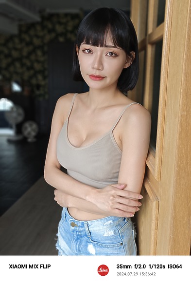 點我看大圖 小米Xiaomi MIX Flip測試|徠卡影像加持、外螢幕有新意!