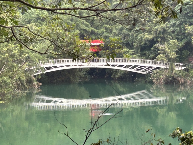 日月潭環潭自行道(下)向山段水上自行車道