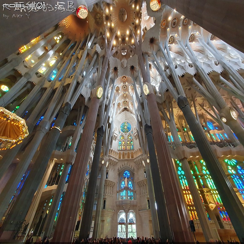 [大頭貓的海島] 巴塞隆納 聖家堂 (Spain: Barcelona's Sagrada Familia)