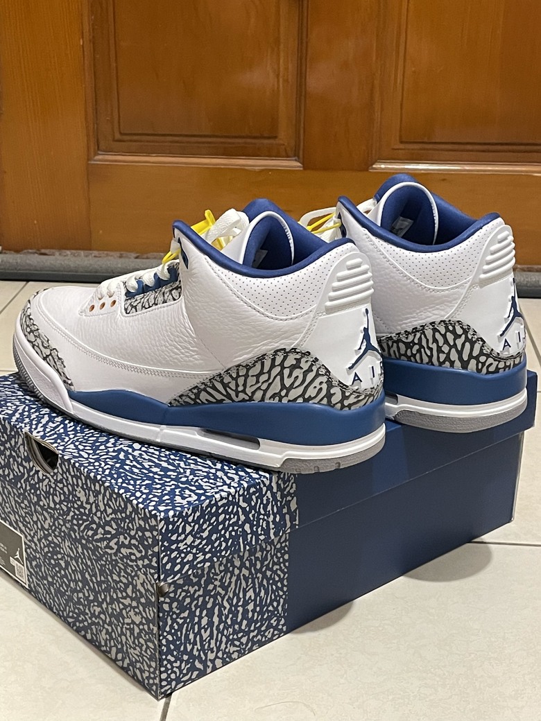 Air Jordan 3 wizards 2023 開箱