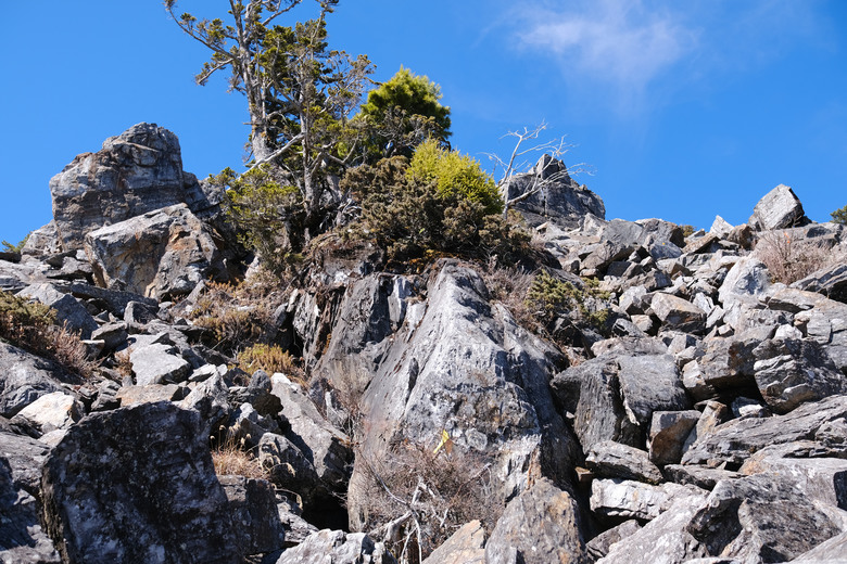 點我看大圖 【南橫溪頭山】媲美南橫三星百岳的一座巨岩高山
