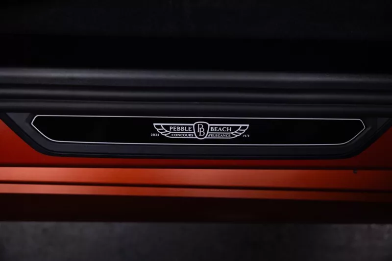 全球僅此一台!冰凍橙BMW M5圓石灘獨家亮相 拍賣所得全數捐贈
