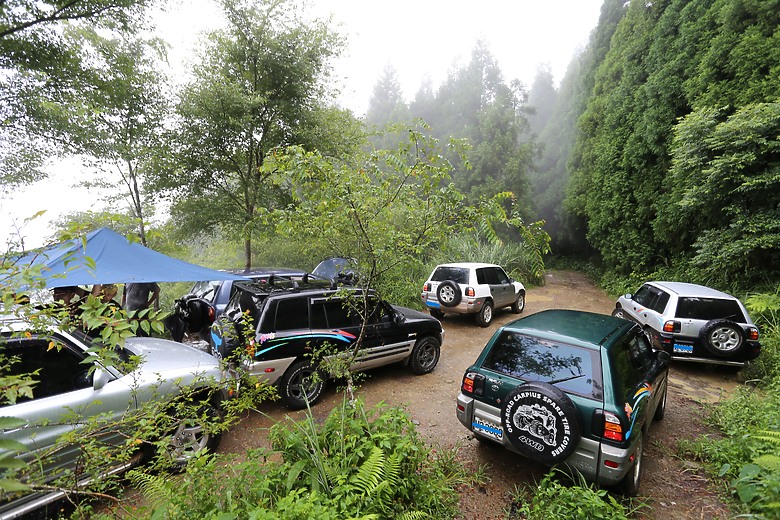 1代目RAV4車聚：苗栗蓬萊林道