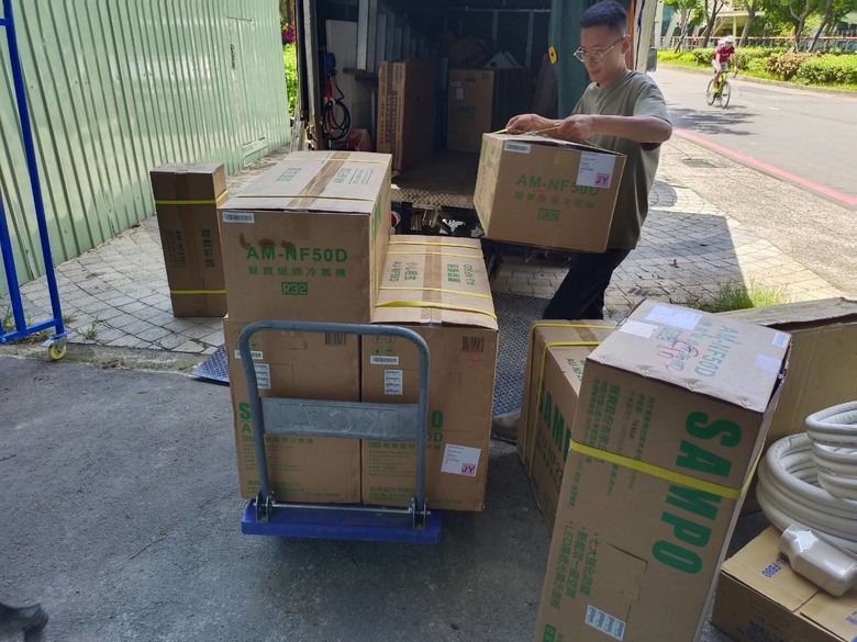 分享組合屋安裝聲寶冷氣開箱文心得