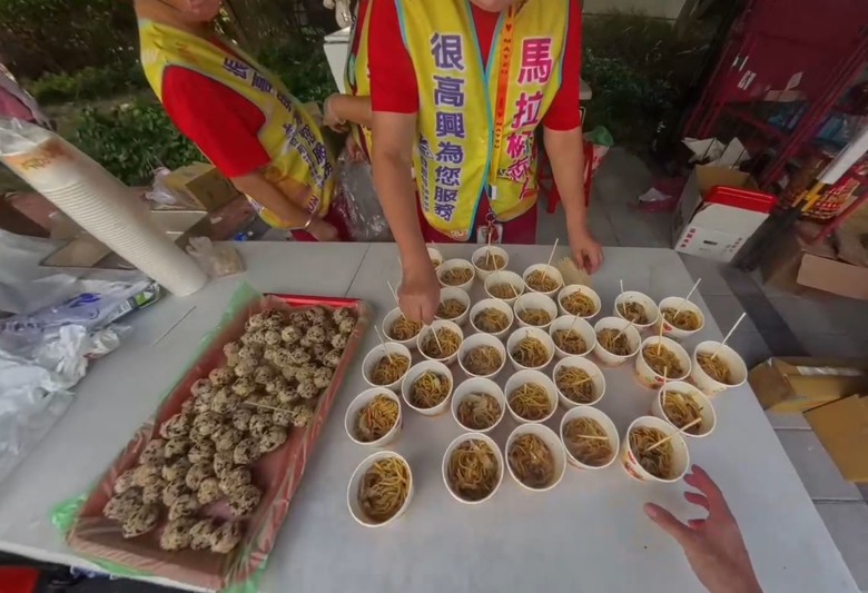 超優美賽道，賽後冷飲熟食補給，吃好吃滿賞景心情好