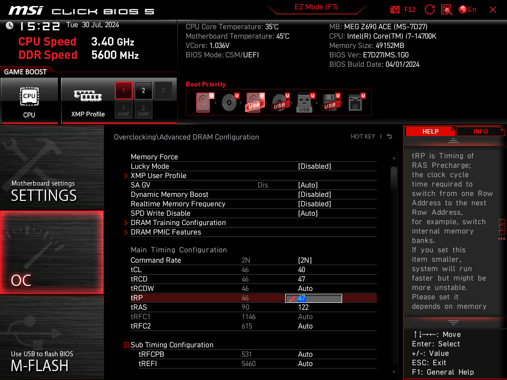 點我看大圖 十銓 T-FORCE XTREEM Narvik Black 無光的質感記憶體 DDR5-7600MHz 48G (2x24G) 新舊相容性測試