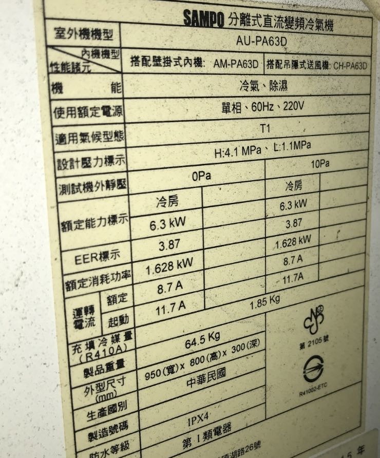 冷氣吹送風，請問如何處理？