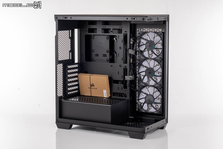 CORSAIR 3500X 開箱實組 支援背插設計以及具備高效散熱潛力的中階機殼選擇