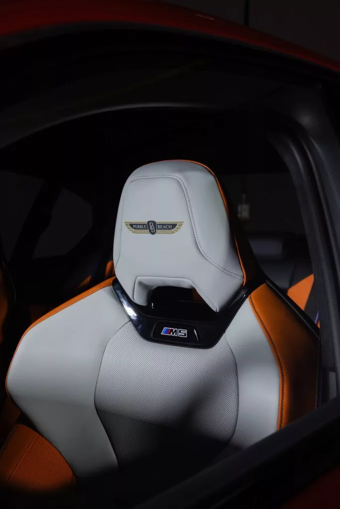 全球僅此一台!冰凍橙BMW M5圓石灘獨家亮相 拍賣所得全數捐贈