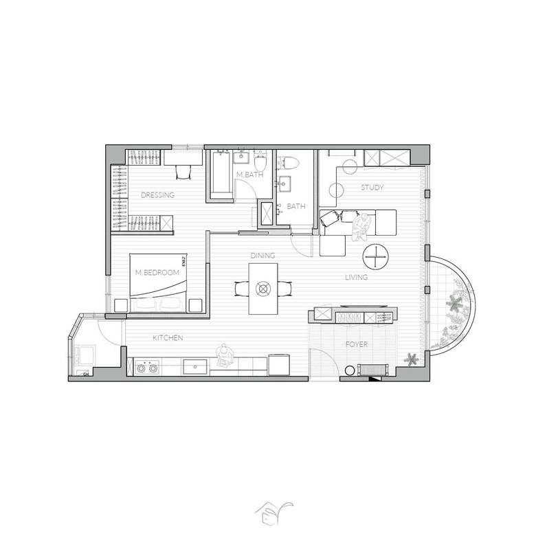 【開箱】20坪老屋翻新，南投奶茶色老公寓翻新