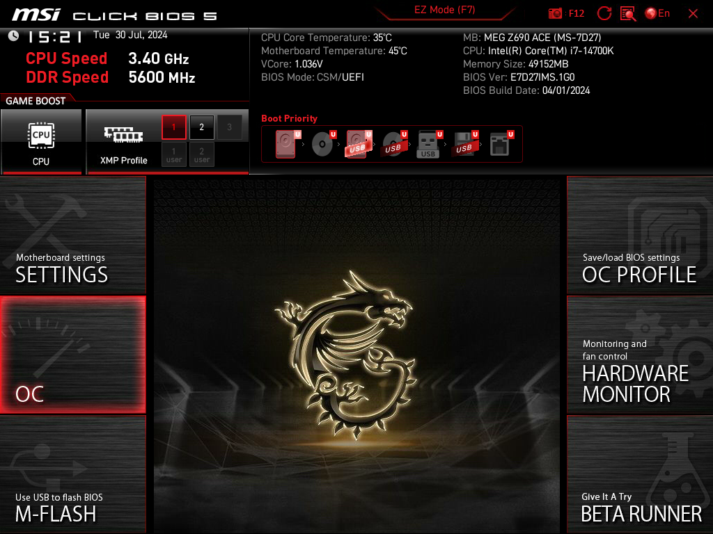 點我看大圖 十銓 T-FORCE XTREEM Narvik Black 無光的質感記憶體 DDR5-7600MHz 48G (2x24G) 新舊相容性測試