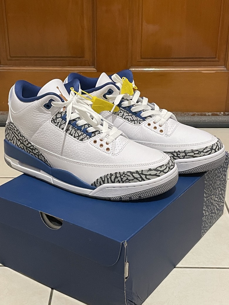 Air Jordan 3 wizards 2023 開箱