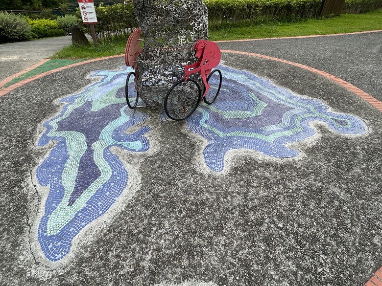 日月潭環潭自行道(下)向山段水上自行車道