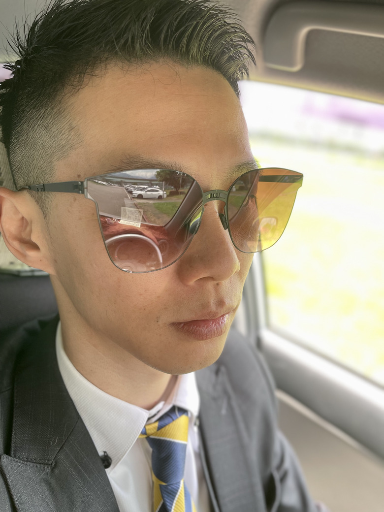 開箱分享 膠囊眼鏡折疊式大方框太陽鏡