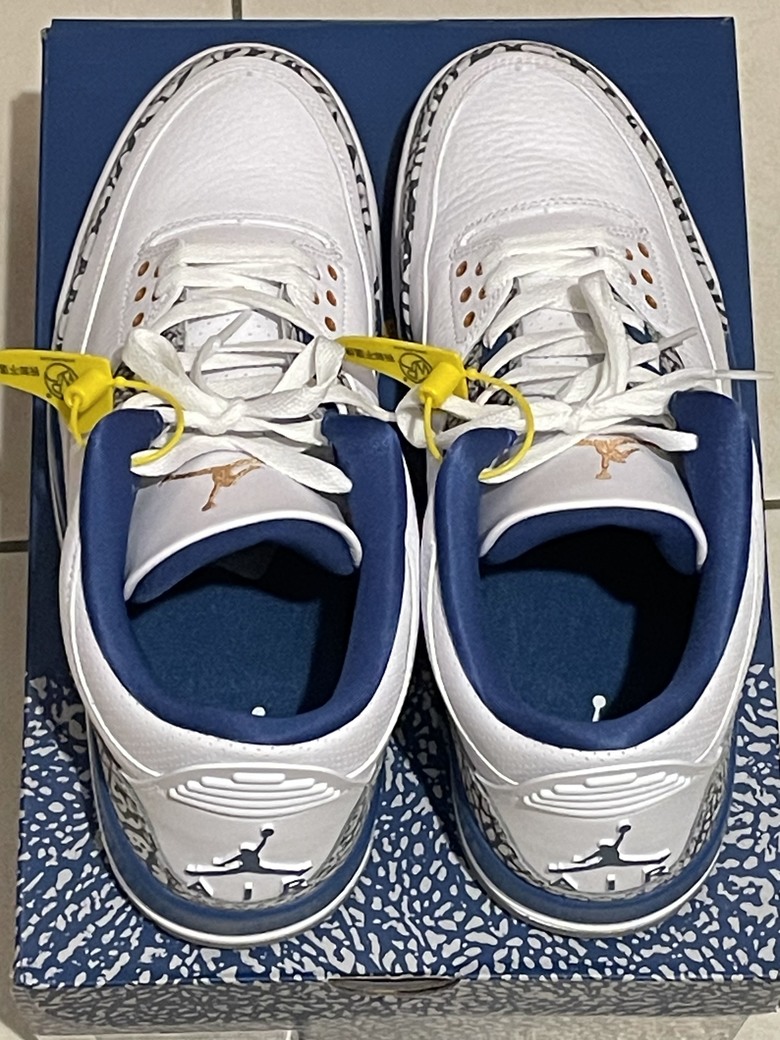 Air Jordan 3 wizards 2023 開箱