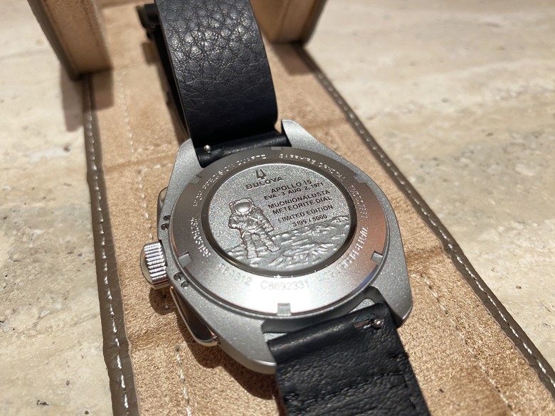 ［來自太空的禮物］BULOVA Lunar Pilot Chronograph登月隕石面腕錶