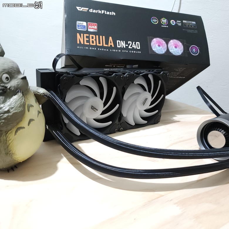 【心得】涼爽又便宜大碗的大飛DN240水冷&DRX70 Mesh機殼
