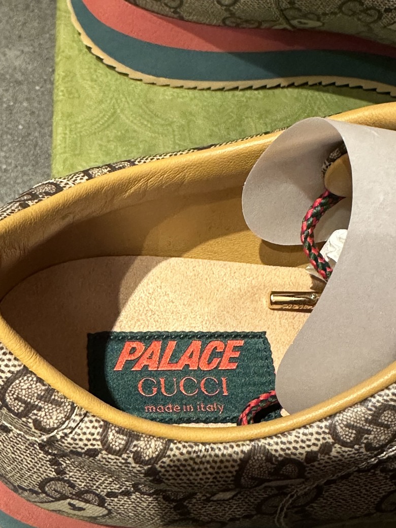 「日本名古屋自由行開箱」GUCCI x PALACE sneakers