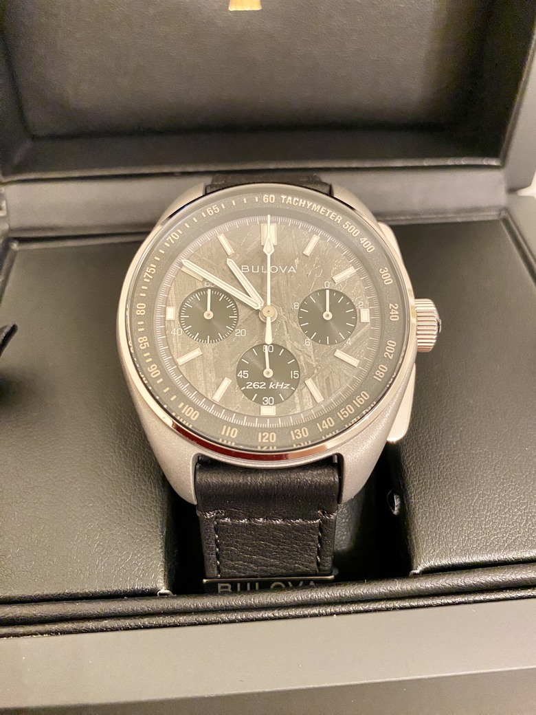 ［來自太空的禮物］BULOVA Lunar Pilot Chronograph登月隕石面腕錶