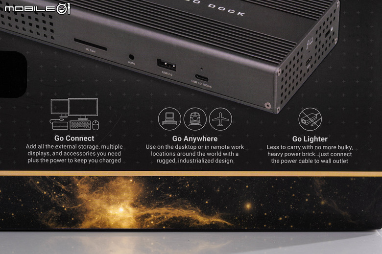 OWC Thunderbolt Go Dock 開箱試用 具備完整擴充介面以及高速傳輸性能