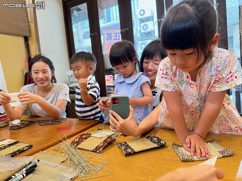 點我看大圖 台南手作課程|榻榻米小師傅杯墊體驗工作坊,幼兒五感刺激課程~