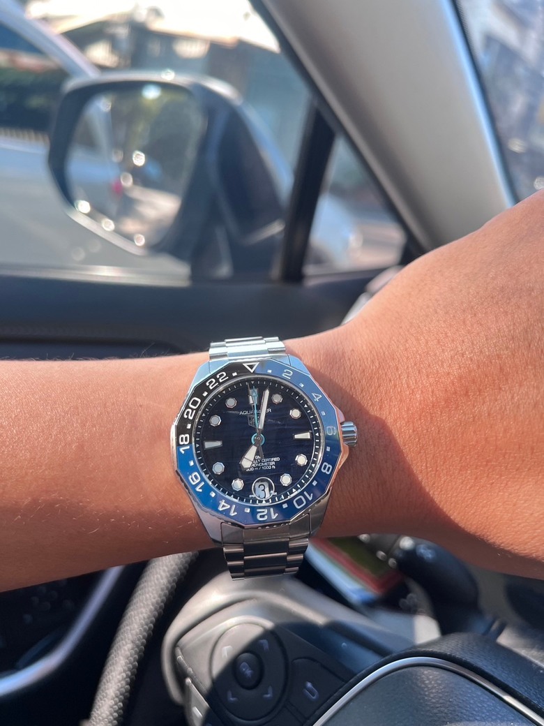 西裝暴徒 - 泰格豪雅潛水錶AQUARACER GMT