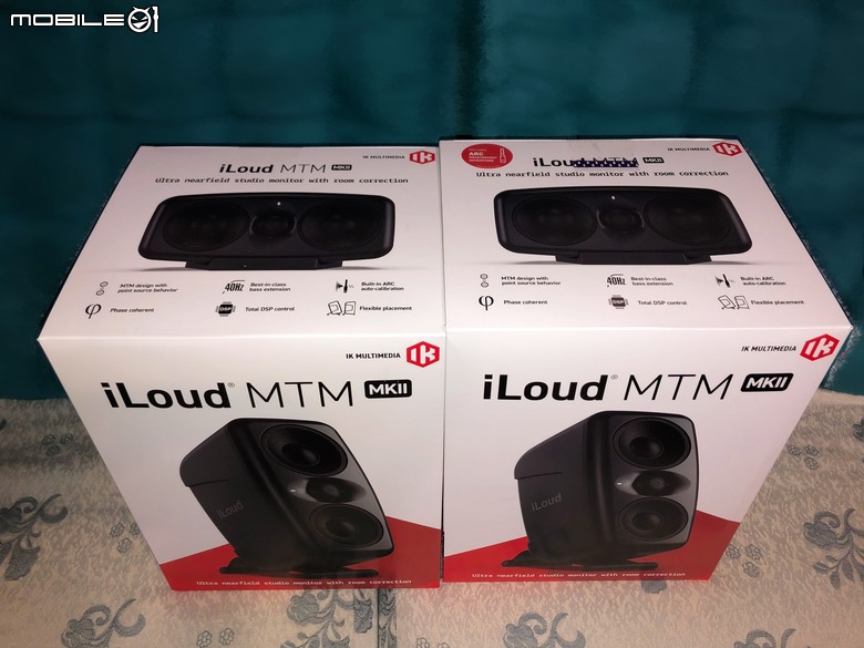 【開箱】IK Multimedia 的 iLoud MTM MKII 超近場主動式監聽喇叭