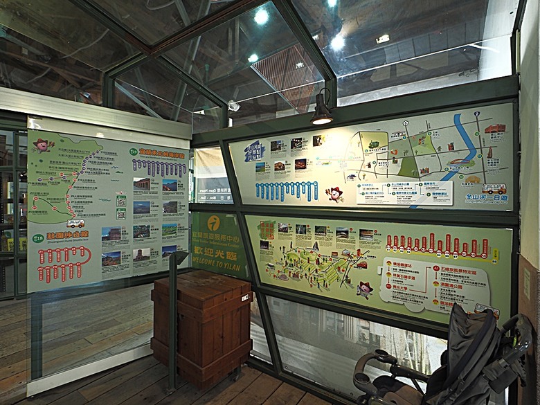 宜蘭文學館、宜蘭設治紀念館、宜蘭人故事館、蘭陽原創館、丟丟噹森林公園、幾米廣場 — 搭火車去宜蘭旅行之 宜蘭城南散步