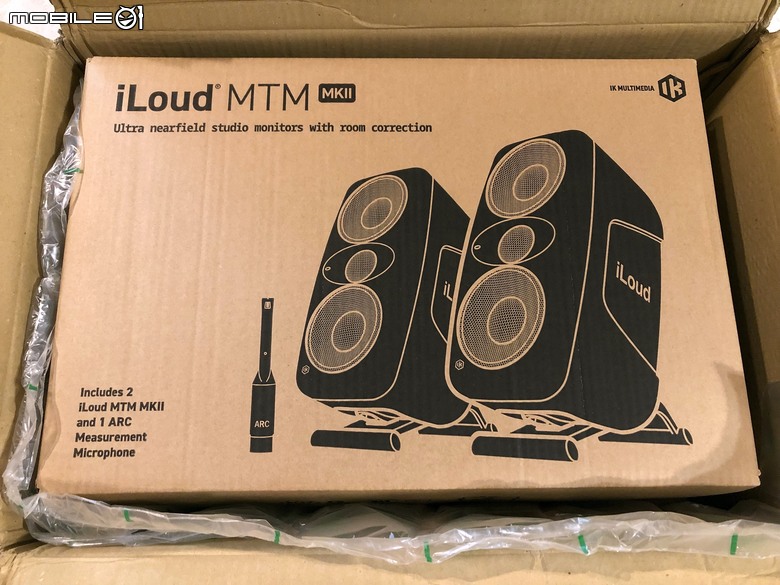 【開箱】IK Multimedia 的 iLoud MTM MKII 超近場主動式監聽喇叭