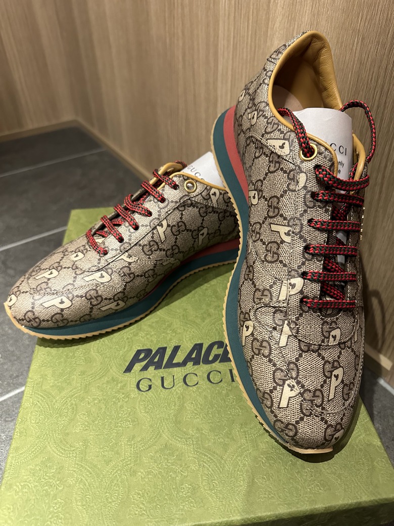 「日本名古屋自由行開箱」GUCCI x PALACE sneakers