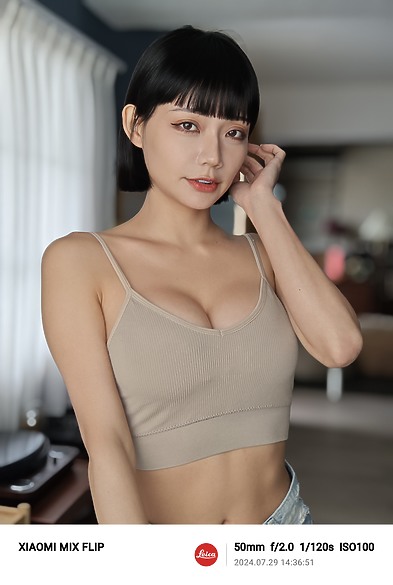 點我看大圖 小米Xiaomi MIX Flip測試|徠卡影像加持、外螢幕有新意!